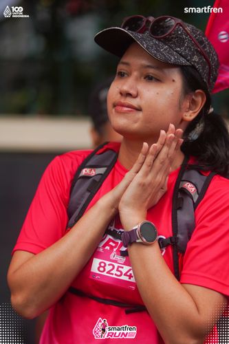 Race photo from Smartfren Run 2025 Vibes