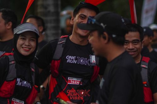 Race photo from ONE RUN 10K VIBES JAKARTA 