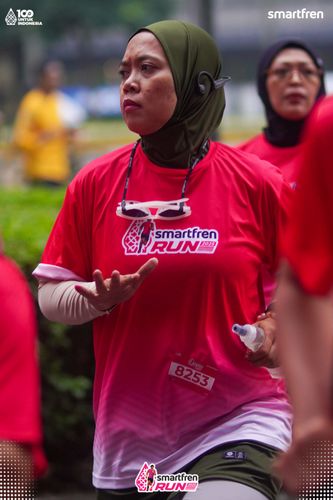 Race photo from Smartfren Run 2025 Vibes