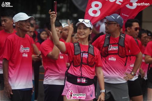 Race photo from Smartfren Run 2025 Vibes