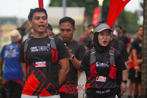 Race photo from ONE RUN 10K VIBES JAKARTA 