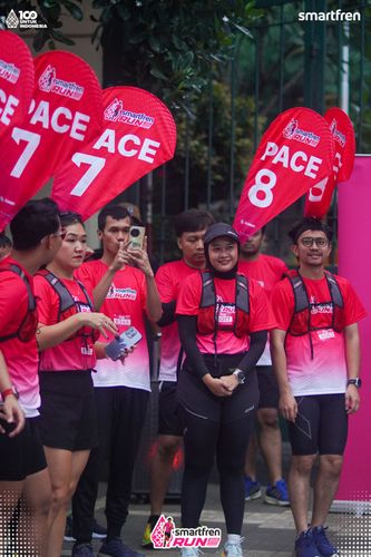 Race photo from Smartfren Run 2025 Vibes