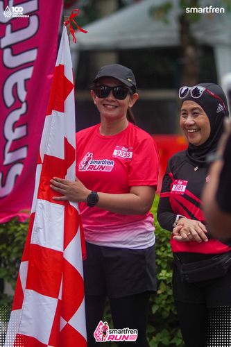 Race photo from Smartfren Run 2025 Vibes