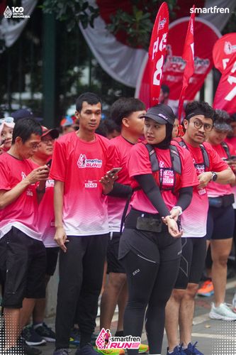 Race photo from Smartfren Run 2025 Vibes