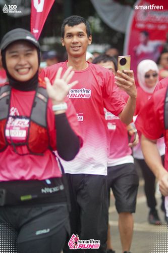 Race photo from Smartfren Run 2025 Vibes