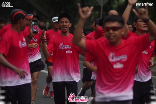 Race photo from Smartfren Run 2025 Vibes