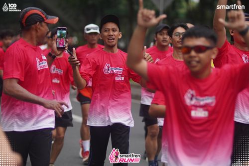 Race photo from Smartfren Run 2025 Vibes