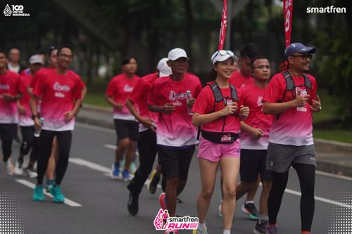 Race photo from Smartfren Run 2025 Vibes