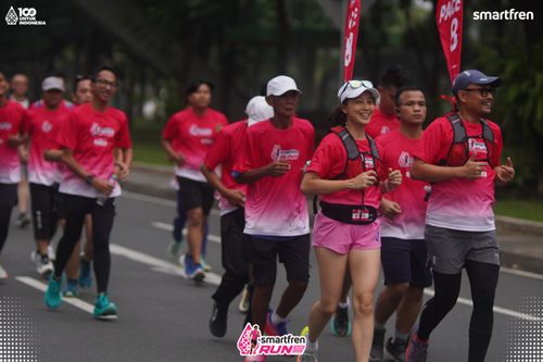 Race photo from Smartfren Run 2025 Vibes