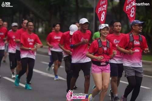 Race photo from Smartfren Run 2025 Vibes
