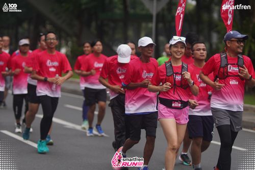 Race photo from Smartfren Run 2025 Vibes