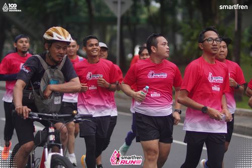 Race photo from Smartfren Run 2025 Vibes