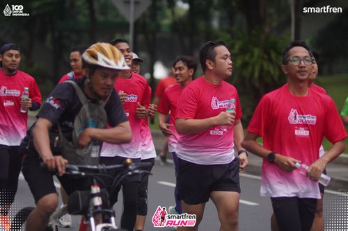 Race photo from Smartfren Run 2025 Vibes