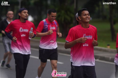 Race photo from Smartfren Run 2025 Vibes