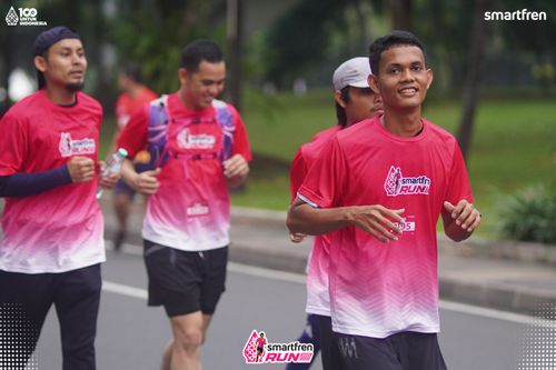 Race photo from Smartfren Run 2025 Vibes