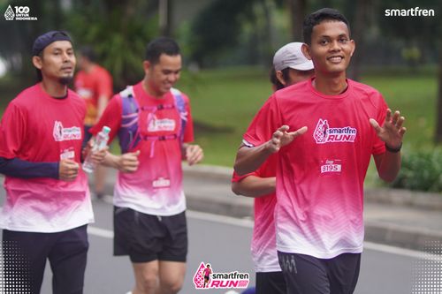 Race photo from Smartfren Run 2025 Vibes