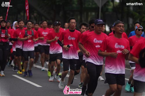 Race photo from Smartfren Run 2025 Vibes