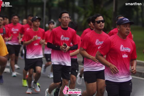 Race photo from Smartfren Run 2025 Vibes