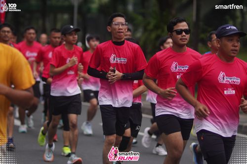 Race photo from Smartfren Run 2025 Vibes