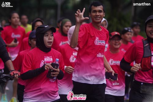 Race photo from Smartfren Run 2025 Vibes