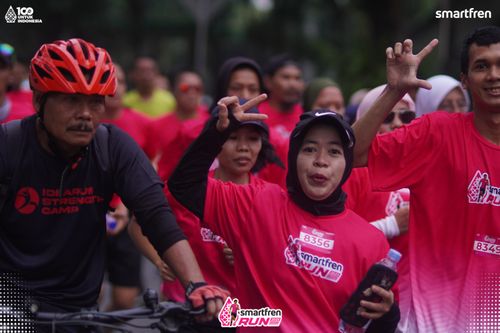 Race photo from Smartfren Run 2025 Vibes