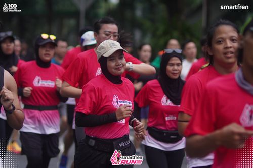 Race photo from Smartfren Run 2025 Vibes