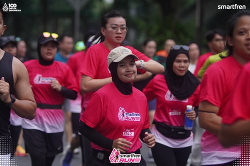 Race photo from Smartfren Run 2025 Vibes