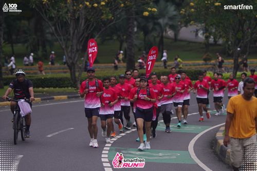 Race photo from Smartfren Run 2025 Vibes