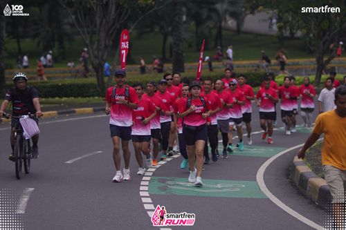 Race photo from Smartfren Run 2025 Vibes
