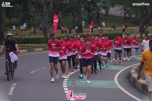 Race photo from Smartfren Run 2025 Vibes