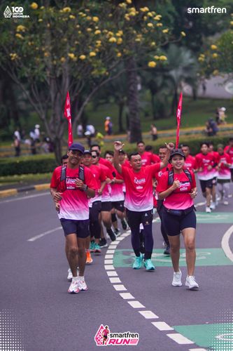 Race photo from Smartfren Run 2025 Vibes