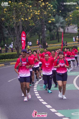Race photo from Smartfren Run 2025 Vibes