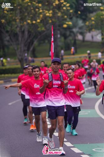 Race photo from Smartfren Run 2025 Vibes