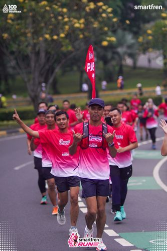 Race photo from Smartfren Run 2025 Vibes