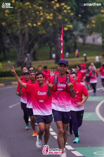 Race photo from Smartfren Run 2025 Vibes