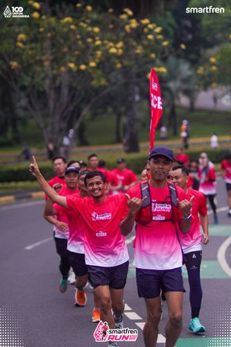 Race photo from Smartfren Run 2025 Vibes