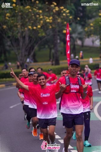 Race photo from Smartfren Run 2025 Vibes