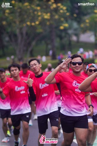 Race photo from Smartfren Run 2025 Vibes