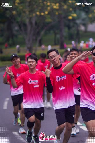 Race photo from Smartfren Run 2025 Vibes