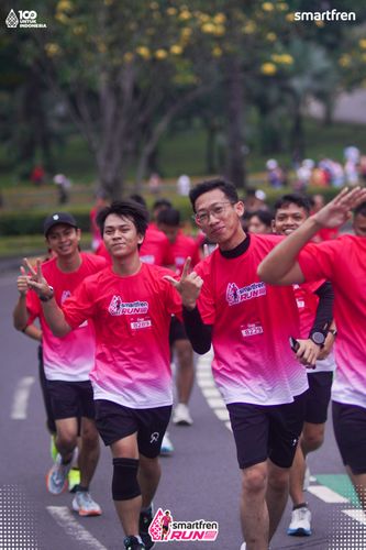 Race photo from Smartfren Run 2025 Vibes
