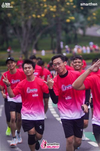 Race photo from Smartfren Run 2025 Vibes