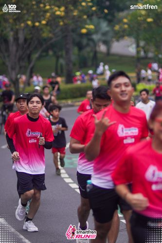 Race photo from Smartfren Run 2025 Vibes