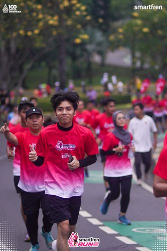 Race photo from Smartfren Run 2025 Vibes