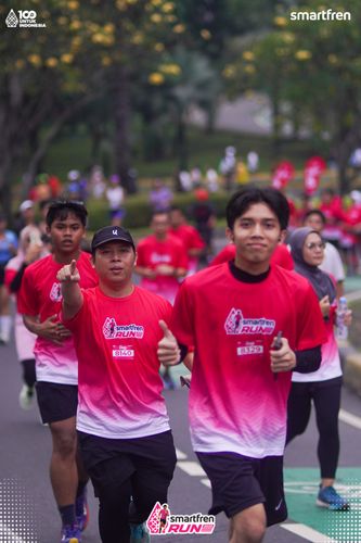 Race photo from Smartfren Run 2025 Vibes