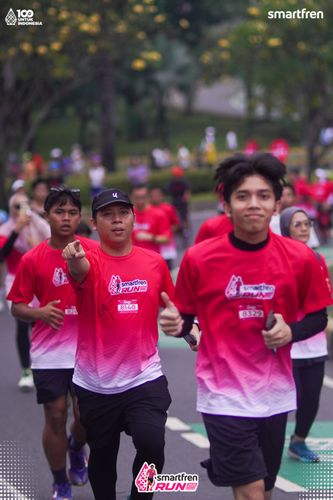 Race photo from Smartfren Run 2025 Vibes