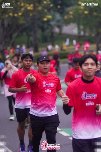 Race photo from Smartfren Run 2025 Vibes