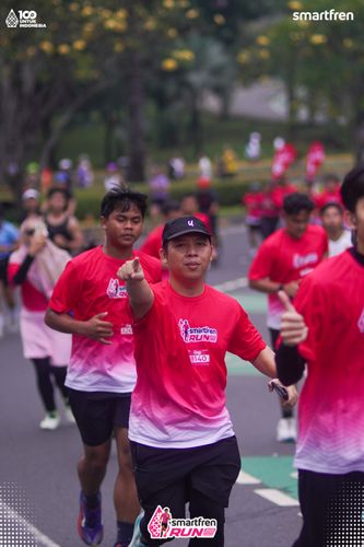 Race photo from Smartfren Run 2025 Vibes