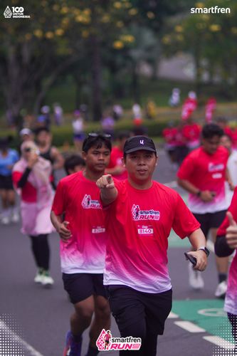 Race photo from Smartfren Run 2025 Vibes