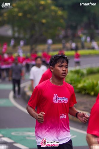 Race photo from Smartfren Run 2025 Vibes