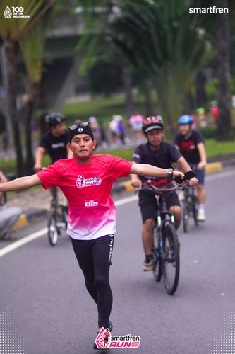 Race photo from Smartfren Run 2025 Vibes